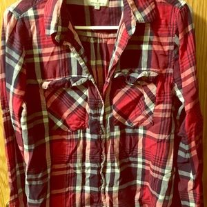Plaid long sleeves!